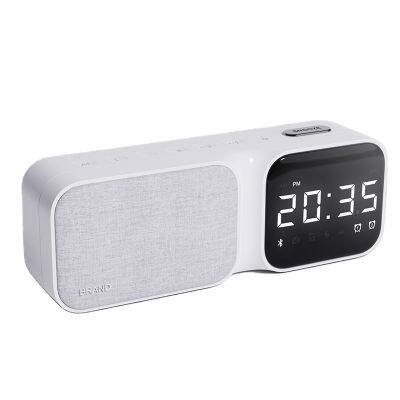 Bluetooth Wireless Bluetooth mirror alarm clock multi-function sound long strip card speaker box desktop intelligent alarm clock