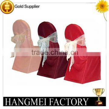 Plain Fabric Chair Cover for Restaurant
