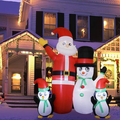 Christmas Decoration With Inflatable Santa Claus – Perfect for Xmas Decor photo-5