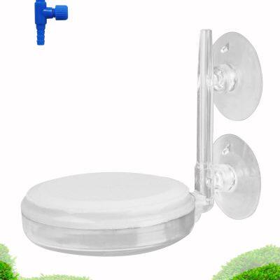 boxtech Aquarium Nano Air Stone Fish Tank Ultra Silent Nano Bubble Stone Silent Diffuser for Dissolved Oxygen, Used in Aquariums Fish Tank