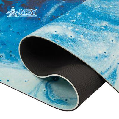 2025 Alfombrilla de yoga de goma de impresión digital UV a color de dise?o personalizado de alta calidad, alfombrillas de yoga ecológicas personalizadas