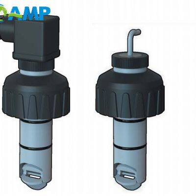 High-Precision F3.00 Rotary Flow Sensor with Push-Pull Output, 0.15-8 m/s Range, Corrosion-Resistant for PLC/Instrument Digital Input