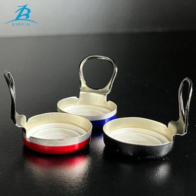 Custom Logo 26 mm Aluminium Lid Pull Ring Caps for Beer Bottle