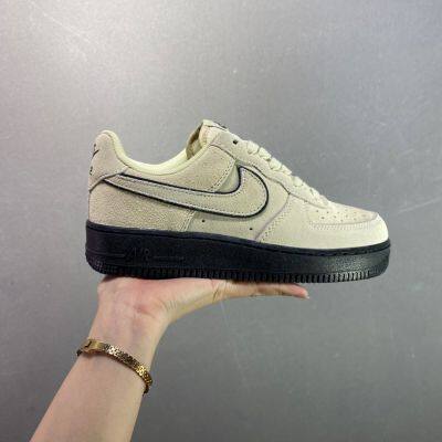 Nike Air Force 1 Low Military Gray Air Force One кроссовки для активного отдыха с низким каблуком для мужчин и женщин. Оригинальная подошва и картон.