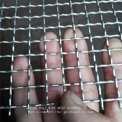 Custom Processing Services for Stainless Steel Woven Wire Mesh Sheets Plain Weave Garden Netting-Cut Weld Bend BOLI