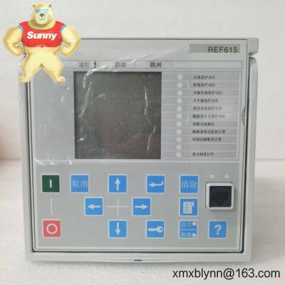 ABB REF615C_E HCFFAEAGANB2BAA11E – Feeder Protection & Control Relay for Medium-Voltage Distribution