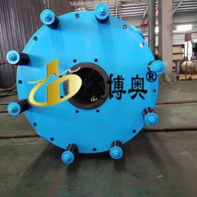 Round Block Hole Type Graphite Falling Film Absorber/cooler /graphite Condenser for Chemical Industry photo-3