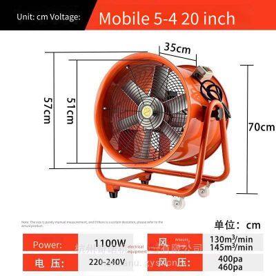 Supply of Sft-500 Mobile High-volume Suction Fans, Hand-held Axial-flow Smoke Exhaust Fans for Air Supply photo-4