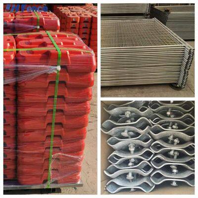 6 Feet Iron Temporary Mesh Fence Welded Wire Panel Pool Safety Fence Powder Coated Eco-Friendly photo-5
