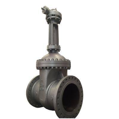 ANSI 600lb Rising Stem DN200 Cast Alloy Steel C6 Gate Valve ASTM A105/A216 WCB Gate Valve photo-4