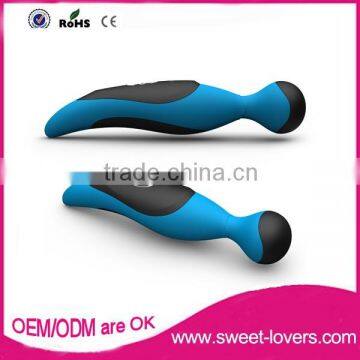 Factory New Design Silicone Erotic Toys Magic Wand Massager Stimulation Wand Vibrator photo-2