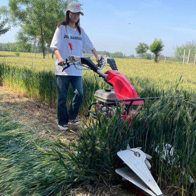 Paddy Harvester, Multi-functional Rice Wheat Corn Harvesting Machine, Farm Crop Reaper Equipment photo-3