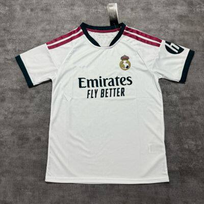 Real Madrid Home Player Version UEFA Champions League Short-Sleeve Men's Soccer Jersey