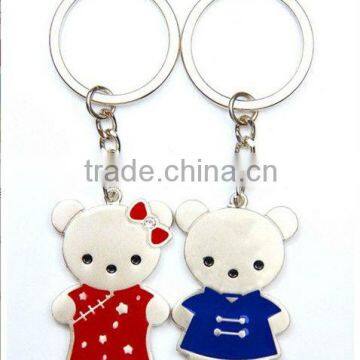 cartoon keychain/ couple keychain