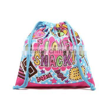 Promotional Printing Bag Cheap Cotton Wholesale Drawstring Bags