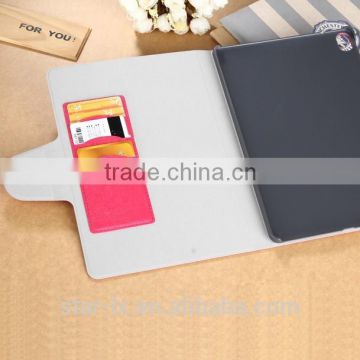 In stock stand PU leather case , for google nexus 9 wallet case