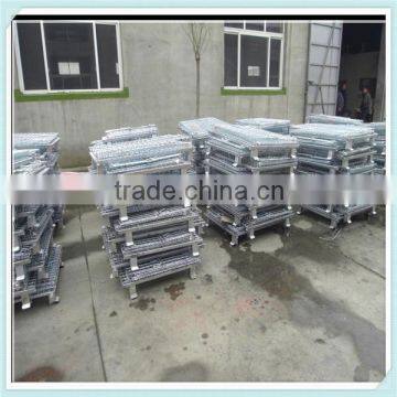 Folding Wire Mesh Storage Cage ,storage wire mesh container