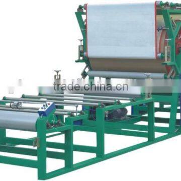 Shoe material laminating machine