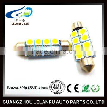 12V Festoon Car interior lamp Festoon 5050 8smd roof light auto led light reading lamp