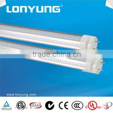 High brightness wide beam angle 240 degree V type t8 led light tube