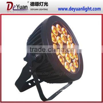 18*12w 6 in 1 Led Flat Par Outdoor IP65 Led light