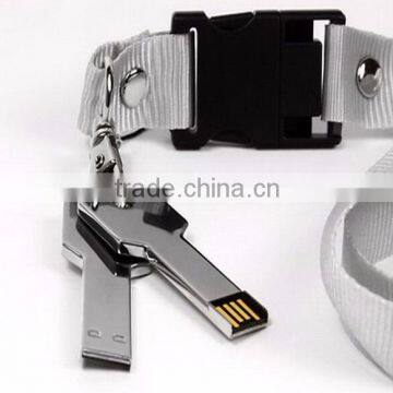 Hot Item, Silver Metal Key Chain USB With Keyring Quality Choice photo-5