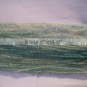 Aquamarine Round Beads