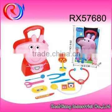 Funny play house toy for kids plastic doctor toys medical kit toy