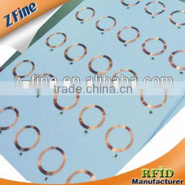 13.56MHZ 5x5 pvc sheet for RFID card making