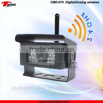 TOPFAME CMD-970 2.4ghz analog/digital wireless reversing camera for truck