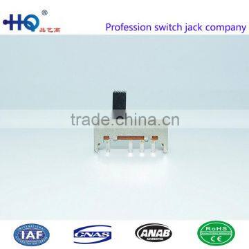 high quality 3 position 2p3t vertical slide switch