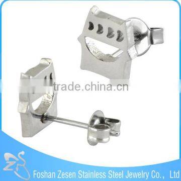 ZS20325 Medical Steel Animal Shaped Stud Earring Girls Butterfly Wing Earrings photo-5