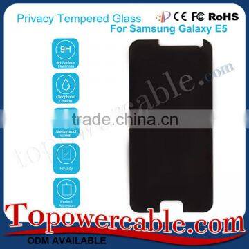 Tempered Glass Privacy Anti Spy Screen Protector For Samsung E5 photo-2