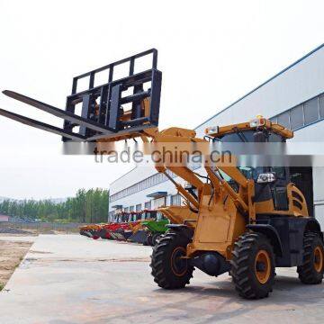 1.2ton wheeled loader with cabin CE