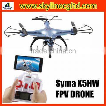 Height hold Syma X5HW FPV Drone quadcopter with camera and phone holder