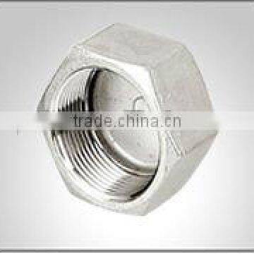 NPT Thread Stainless Steel screwed Hex Cap Class 150/300