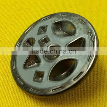 24mm Zinc Alloy Metal Fancy Shank Button --- MJ2349 photo-5