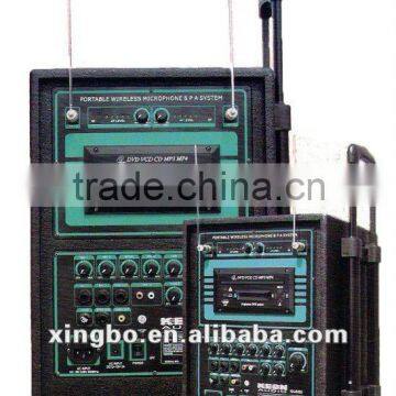 Portable pa Amplifier,wireless pa System