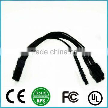 Wire Harness 6 Pin to 6+2 Pin Atx Power Extension Cable for Computer Motherboard photo-3