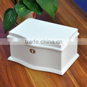 High Quality Varnish White Color Gift Wooden Box Make up Saving Wooden Box Accessories Wooden Box Birthday Gift Wooden Box photo-5