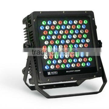 270W IP65 outdoor rgbw led flood light led projector light