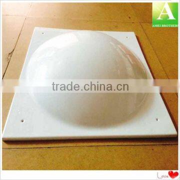 Milky Color Vacuum Forming Plastic Pvc Lampshade Material Manufactures of Domes Lampshade photo-3