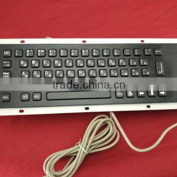 Usual Metal Keyboard With Russian Layout photo-2