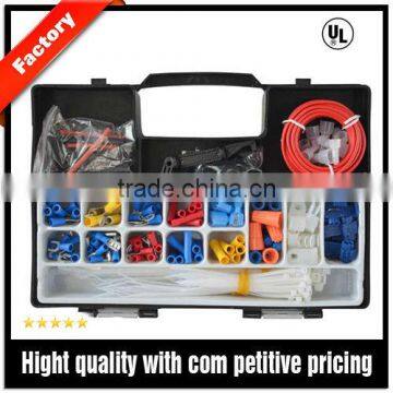 208pcs Solder Less Electrical Repair Kit Wire Connector