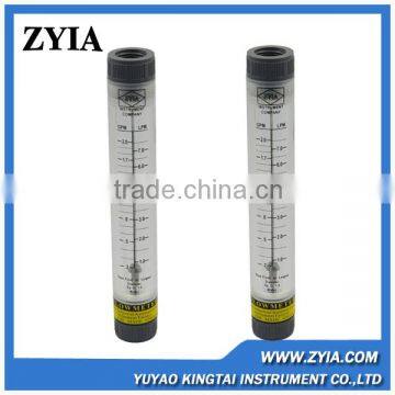 Low pice inline plastic pipe floated flowmeter