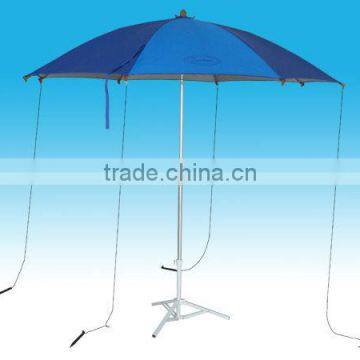 220CM*8K single-deck fishing umbrella with tilt