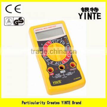 China factory New plastic digital LCD multimeter with Max. reading 1999,Low voltage indication