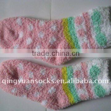 Children Microfiber Jacquard Socks