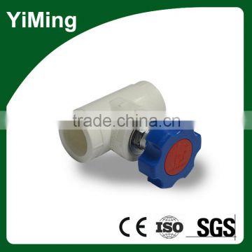 YiMing ppr stop valve of pipe fitting