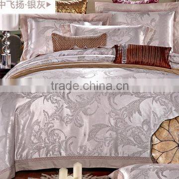 Colorful Silk Cotton Satin Jacquard Quality Duvet Cover,bedding Sheet Sets,comforter Set photo-2